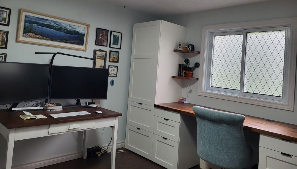 this is where I work