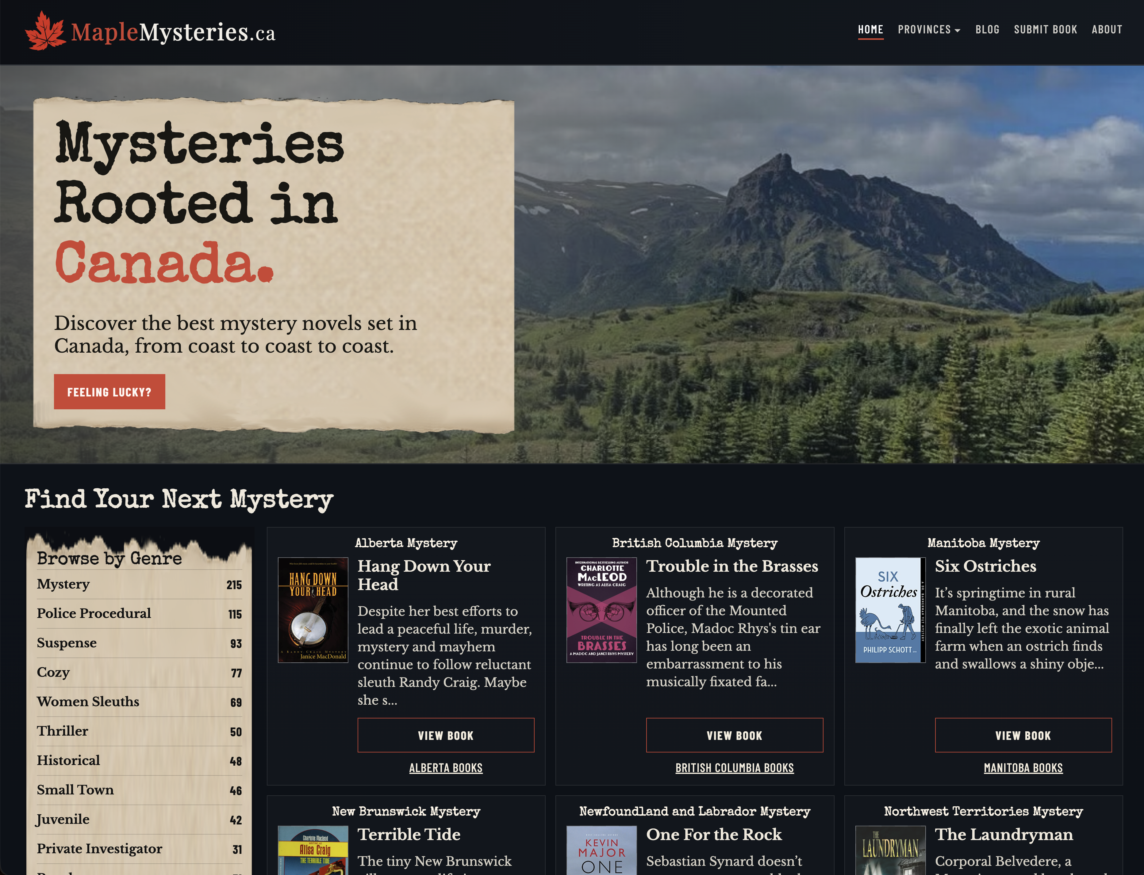 Maple Mysteries Moves Out