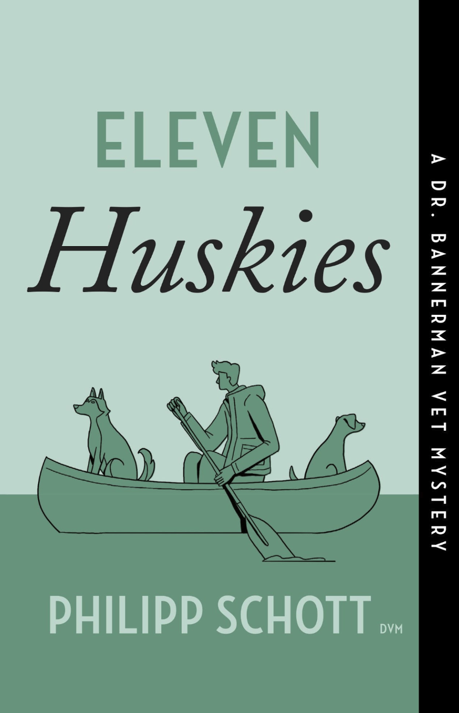 Cover of Eleven Huskies